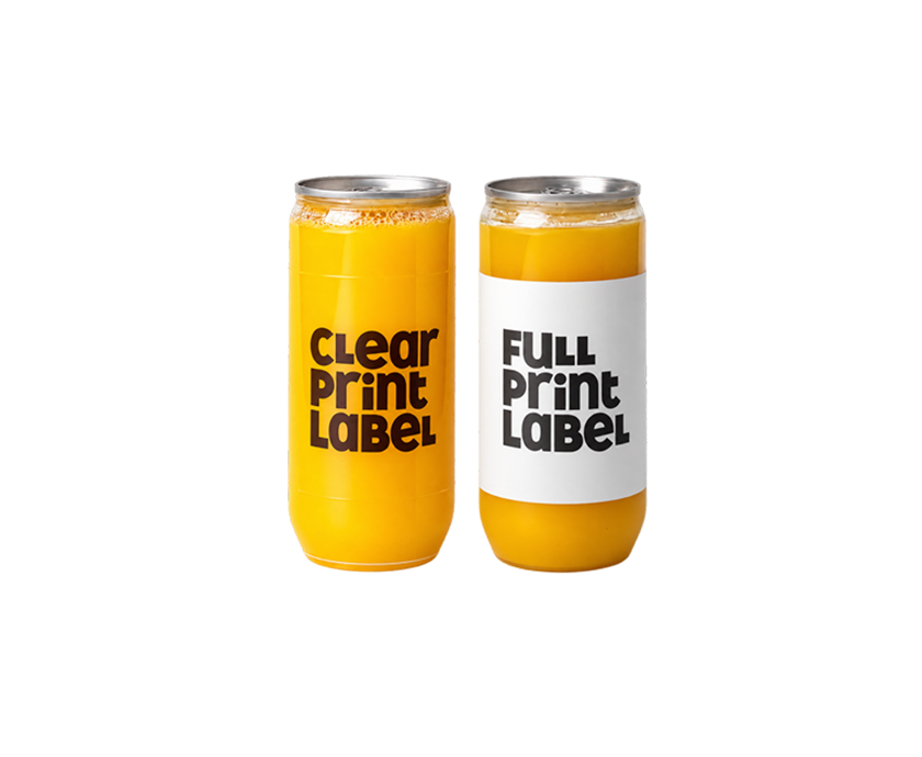 Brand Juice Label Options